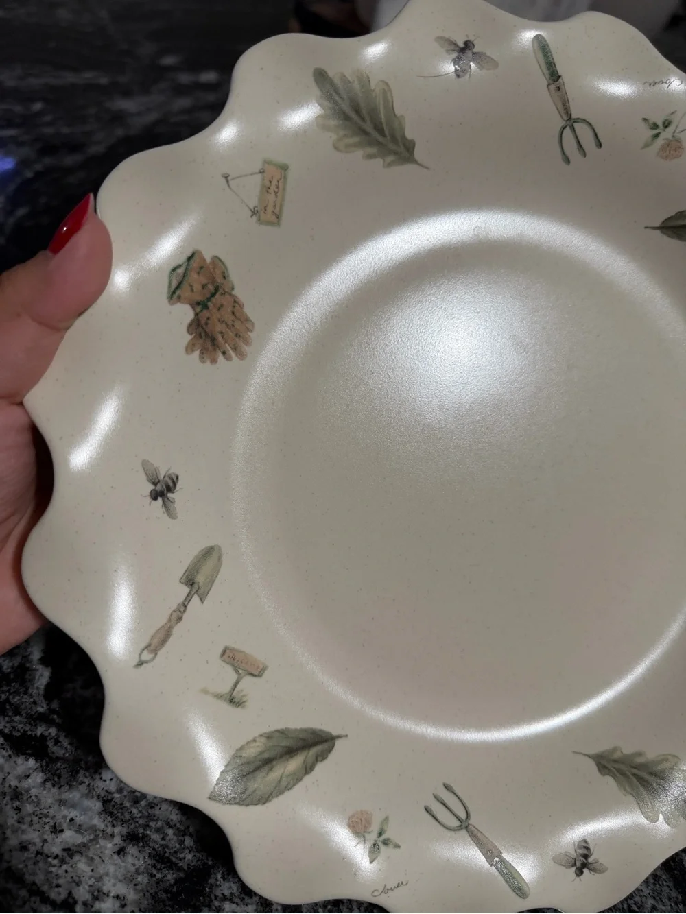 Vintage Pfaltzgraff Naturewood stoneware dinner plates